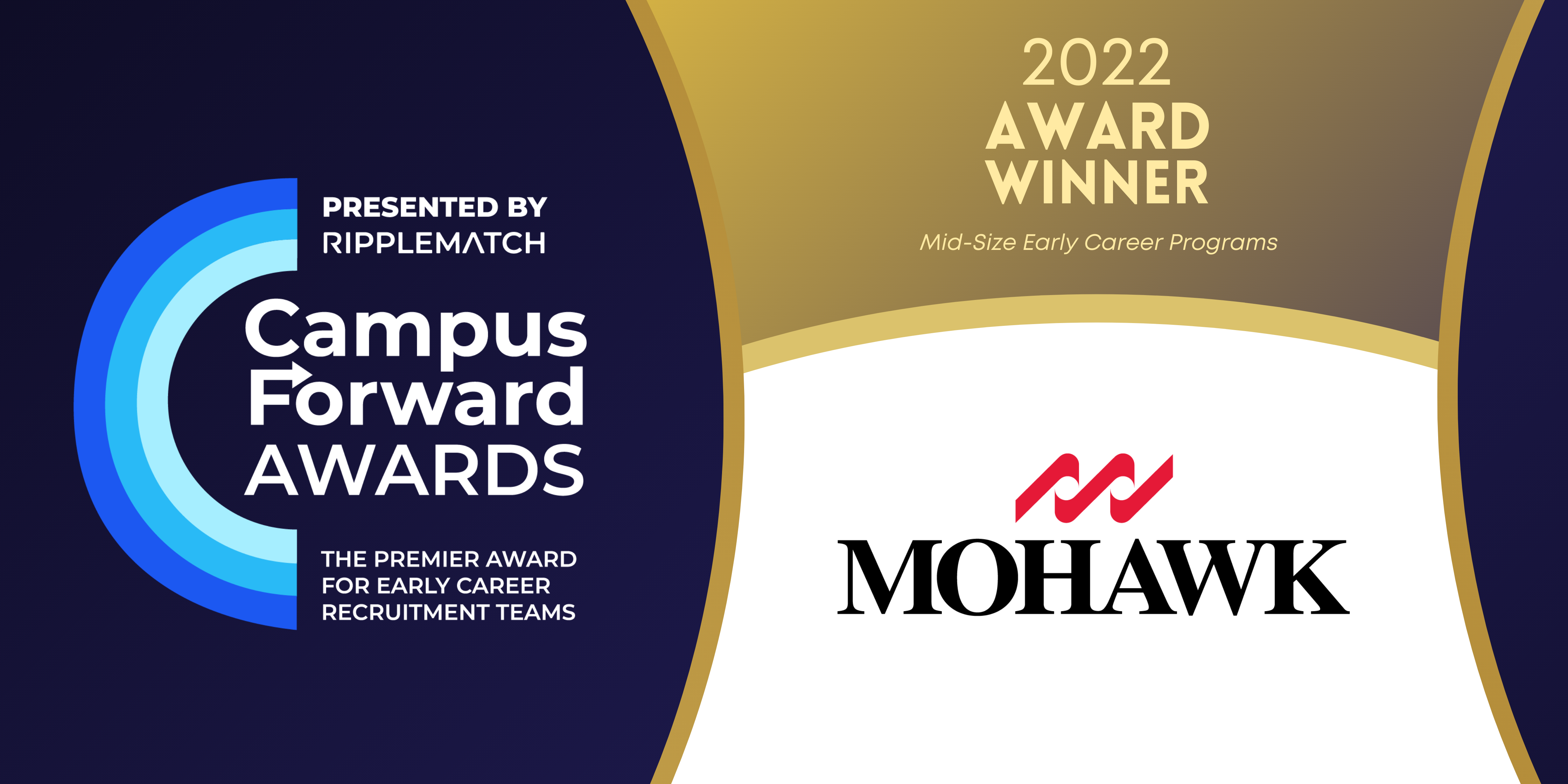 Mohawk Industries is a Campus Forward Award Winner 2022